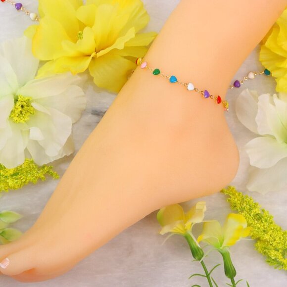 "Minimalist Anklet, Sleek & Modern Design, Women’s Fashion, YC110048-A - Picture 8 of 10